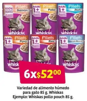 Soriana Híper Variedad de Alimento Húmedo para Gato 85g oferta