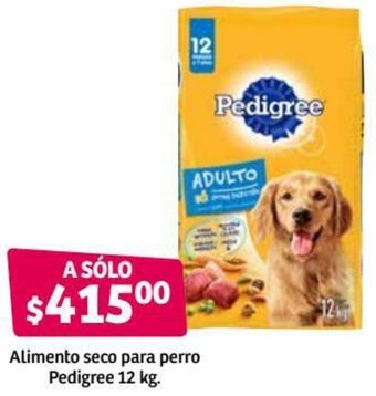 Soriana Híper Alimento Seco para Perro Pedigree 12kg oferta