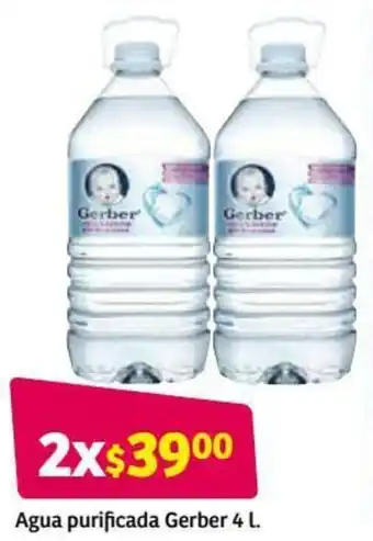 Soriana Híper Agua Purificada Gerder 4L oferta