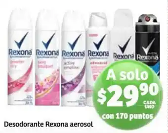 Soriana Híper Desodorante Rexona Aerosol oferta