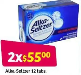 Alkal-Seltzer 12 Tabs