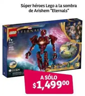 Soriana Híper Súper Héroes Lego a La Sombra de Arishem "Eternals" oferta