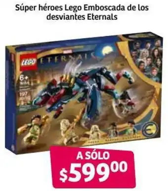Súper Héroes Lego Emboscada de Los Desviantes Eternals