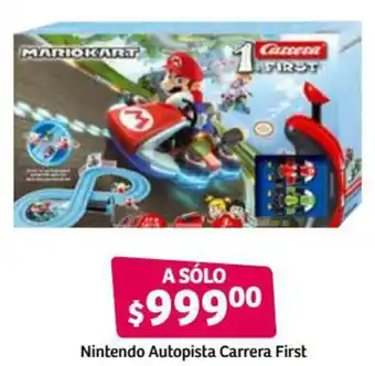 Soriana Híper Nintendo Autopista Carrera First oferta