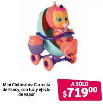 Soriana Híper Mini Chillositos Carreola de Fancy, con Luz y Efecto de Vapor oferta