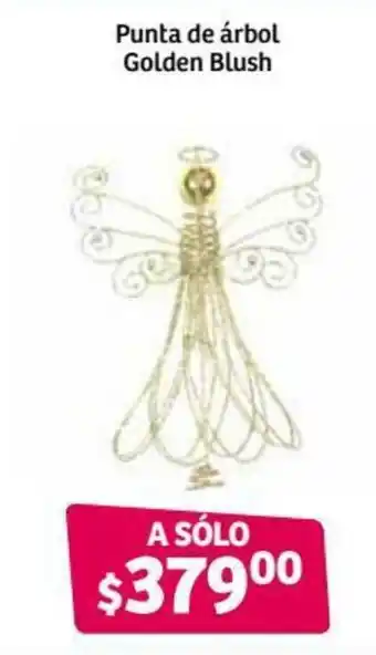 Soriana Híper Punta de Árbol Golden Blush oferta