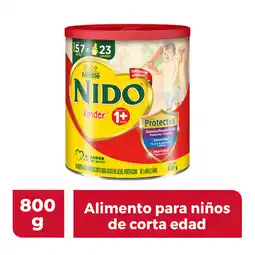 Farmacias YZA NIDO KINDER 1+ LECHE 800G oferta