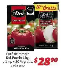 Soriana Híper Del fuerte - puré de tomate oferta