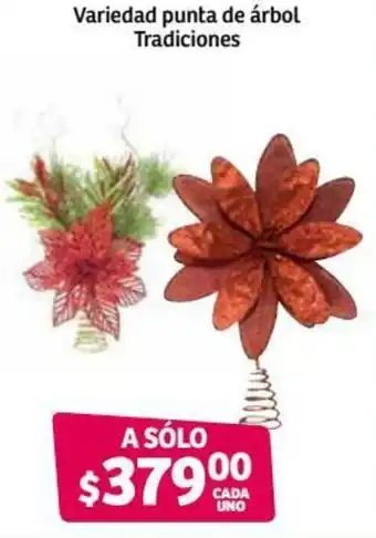 Soriana Híper Variedad Punta de Árbol Tradiciones oferta