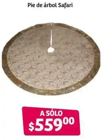 Soriana Híper Pie de Árbol Safari oferta