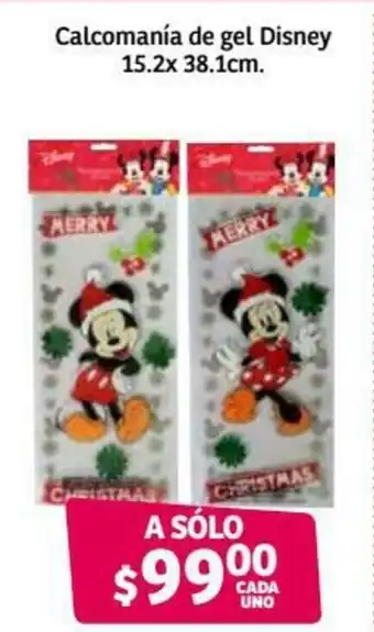 Soriana Híper Calcomanias de Gel Disney 15.2cm x 38.1cm oferta