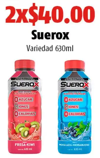 OXXO Suerox Variedad 630ml oferta