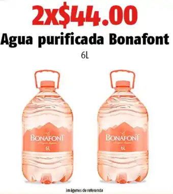 Agua Purificada Bonafont 6L