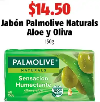 Jabón Palmolive Naturals Aloe y Oliva 150g