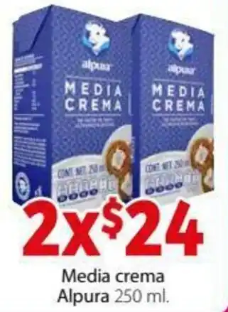 Media Crema Alpura 250ml
