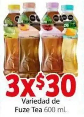 Variedad de Fuze Tea 600ml