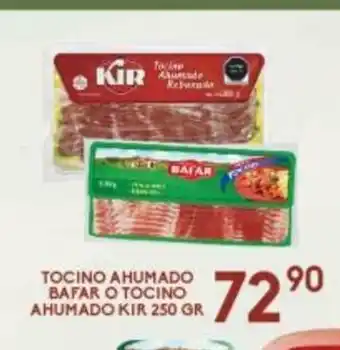 Alsuper Tocino Ahumado bafar o Tocino Ahumado Kir 250gr oferta