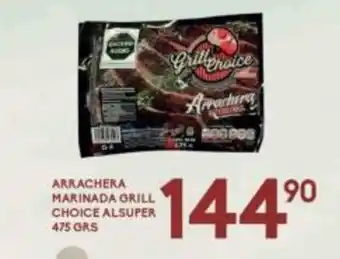 Alsuper Arrachera Marinda Grill Choice Alsuper 475grs oferta
