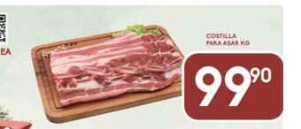 Costilla para asar kg