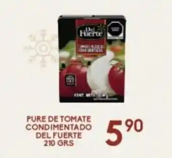 Alsuper Pure de Tomate Condimentado de Fuerte 210 grs oferta