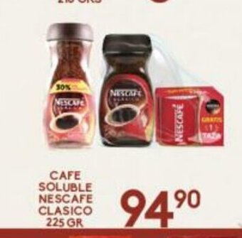 Alsuper Cafe Soluble Nescafe Clasico 225gr oferta