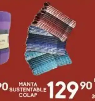 Alsuper Manta Sustentable Colap oferta