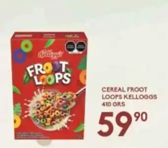 Alsuper Cereal Froot Loops Kelloggs 410grs oferta