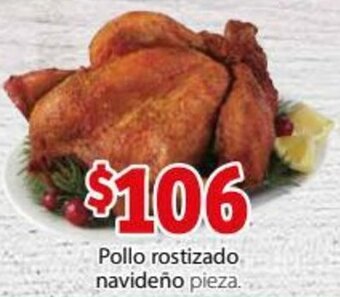 Soriana Híper Pollo Rostizado Navideño Pieza oferta