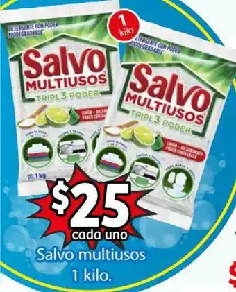 Soriana Híper Salvo Multiusos 1kilo oferta
