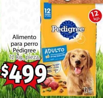 Soriana Híper Alimento para Perro Pedigree 12kg oferta