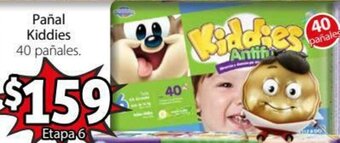 Soriana Híper Pañal Kiddies 40 Pañales oferta