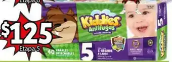 Soriana Híper Pañal Kiddies 40 Pañales oferta