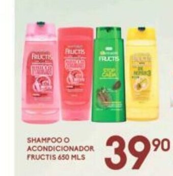 Alsuper Shampoo o Acondicionador Fructis 650mls oferta