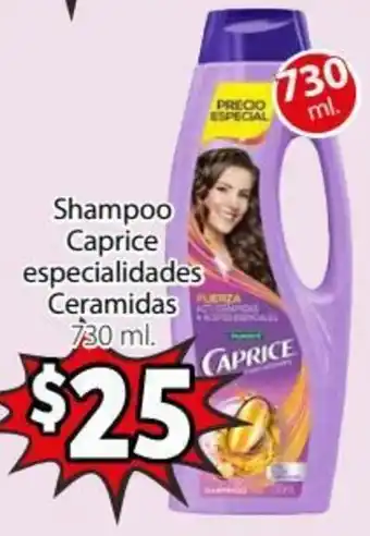 Soriana Híper Shampoo Caprice Especialidades Ceramidas 730ml oferta