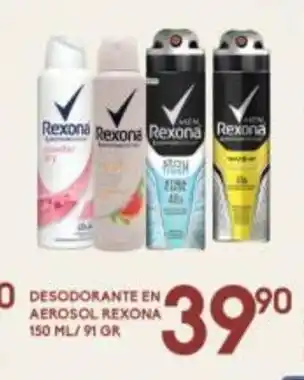 Alsuper Desodorante en Aerosol Rexona 150ml/91gr oferta