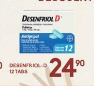 Desenfriol-D 12 Tabs