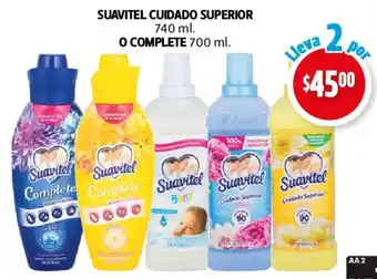 Farmacias Guadalajara Suavitel cuidado superior o complete oferta