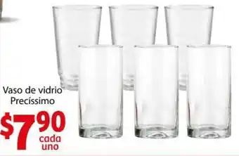 Soriana Híper Vaso de Vidrio Precíssimo oferta
