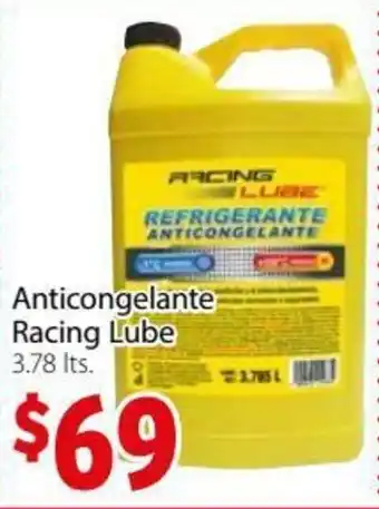 Soriana Híper Anticongelante Racing Lube 3.78lts oferta