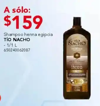 City Club Shampoo henna egipcia TÍO NACHO oferta