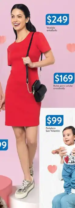 Walmart Vestido entallado oferta