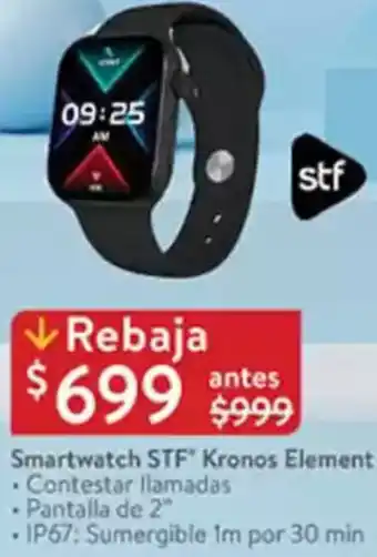 Walmart Smartwatch stf kronos element oferta