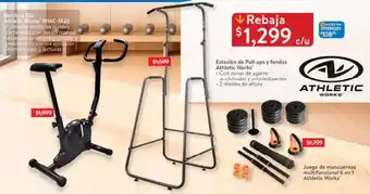 Walmart Estación de pull-ups y fondos athletic works oferta