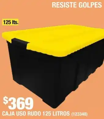 The Home Depot Resiste golpes caja uso rudo oferta