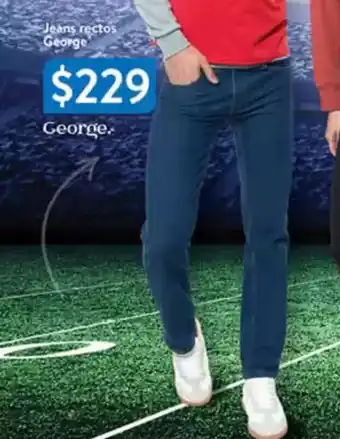 Walmart Jeans rectos George oferta