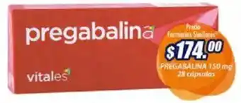 Farmacias Similares Pregabalina oferta