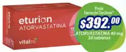 Farmacias Similares Eturion atorvastatina oferta