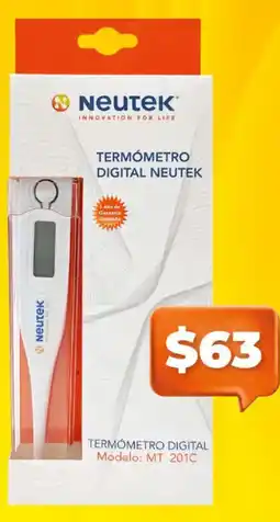 Farmacias Similares Neuter termómetro digital neutek oferta