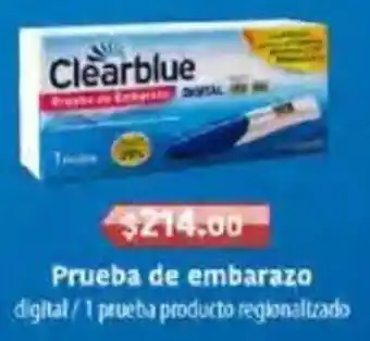 Farmacias Similares Prueba de embarazo oferta