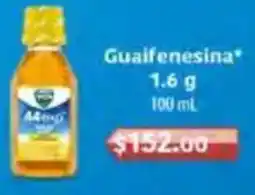 Farmacias Similares Guaifenesina oferta